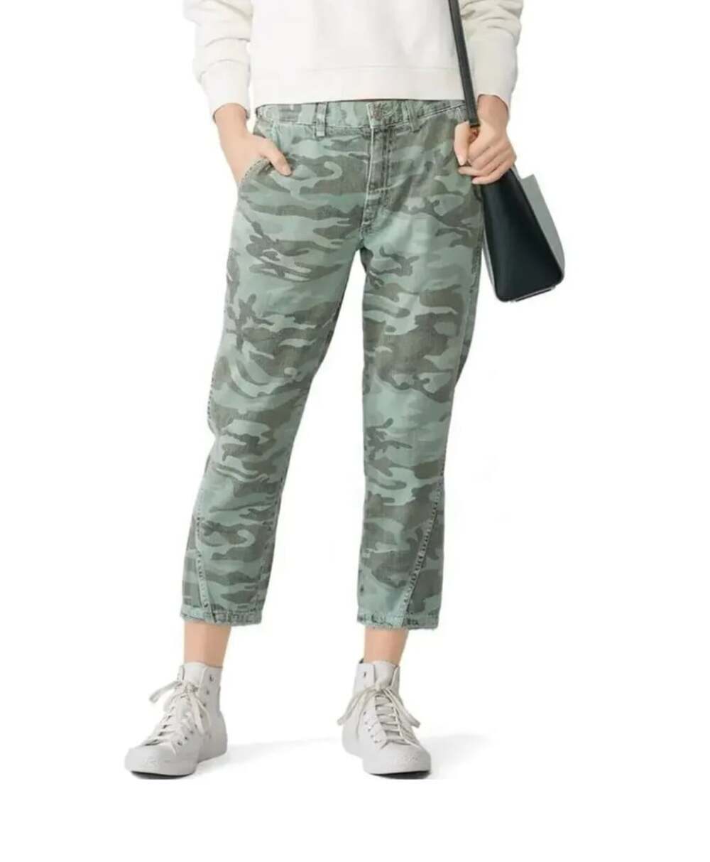 AMO Easy Trousers in Surplus Camo Size 30 Twill Utility